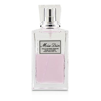 236206 3.4 oz Miss Dior Fresh Rose Body Oil -  Christian Dior