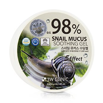 Picture of 3W Clinic 234719 10.14 oz 98 Percent Snail Mucus Soothing Gel