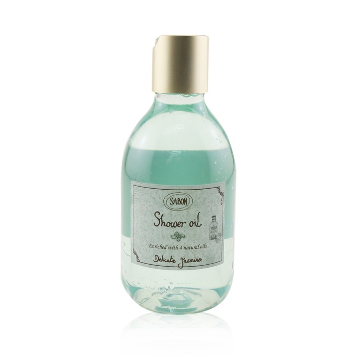 Picture of Sabon 240949 Shower Oil - Delicate Jasmine Plastic Bottle - 10.1 oz