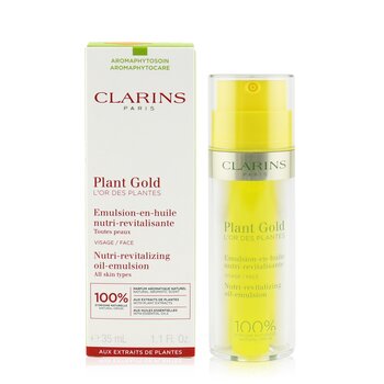 Picture of Clarins 248378 1.1 oz Plant Gold Nutri Revitalizing Oil-Emulsion