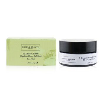 Picture of Edible Beauty 249604 1.7 oz & Desert Lime Flawless Micro-Exfoliant Face Cream
