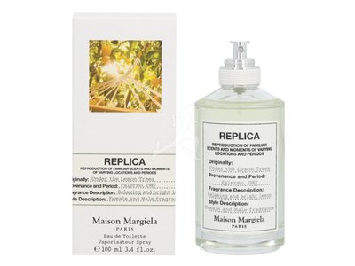 255537 3.4 oz Replica Under The Lemon Trees Eau De Toilette Spray for Men -  Maison Margiela