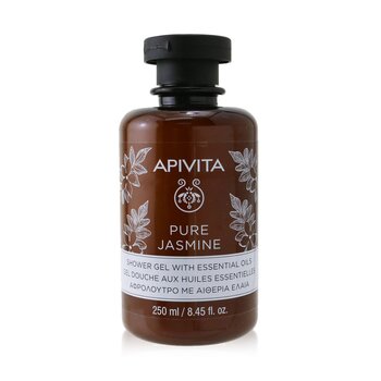 Picture of Apivita 254721 8.45 oz Pure Jasmine Shower Gel with Essential Oils