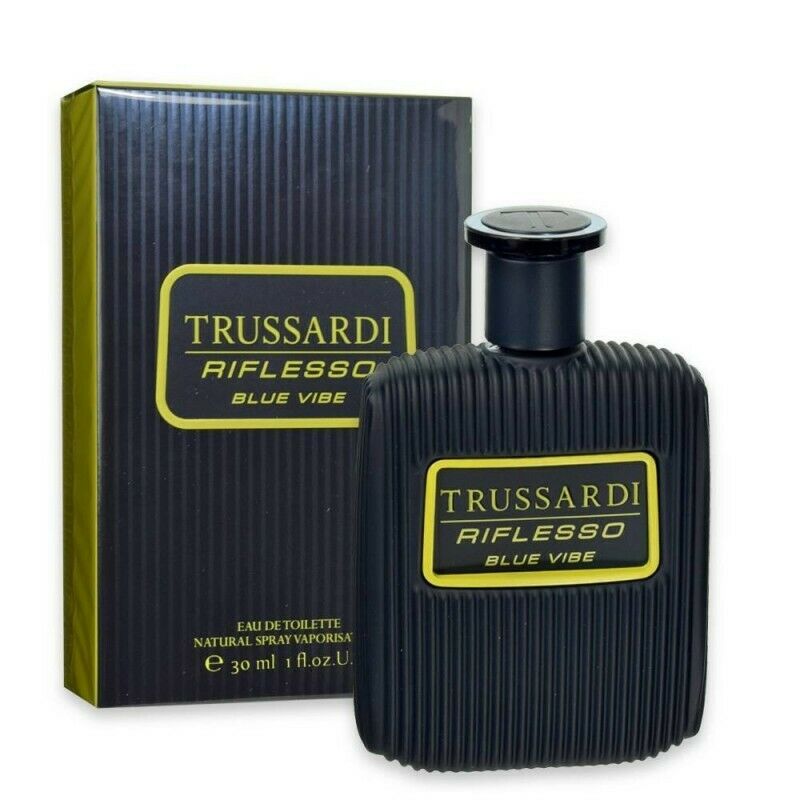 254914 1 oz Riflesso Blue Vibe Eau De Toilette Spray for Men -  Trussardi