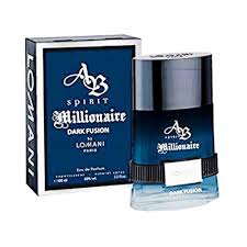 3.4 oz AB Spirit Millionaire Dark Fusion  Eau De Parfum Spray