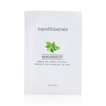 Picture of Bareminerals 257040 Skinlongevity Green Tea Herbal Eye Mask - 6 pairs