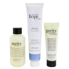 Picture of Philosophy 259440 Smooth&#44; Glowing & Hopeful Set - 3 Piece