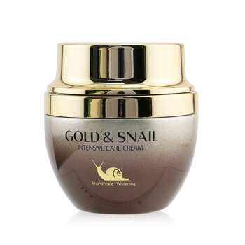 Picture of 3W Clinic 261468 55 g Gold & Snail Intensive Care Cream for Whitening & Anti-Wrinkle