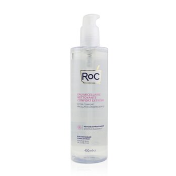 Roc by ROC Extra Comfort Micellar Cleansing Water (Sensitive Skin, Face & Eyes) -400ml/13.52OZ for WOMEN