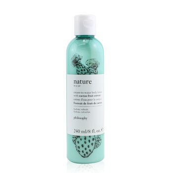 Picture of Philosophy 258946 240 ml Nature in a Jar Cream-To-Water Body Lotion with Cactus Fruit Extract