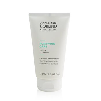 Picture of Annemarie Borlind 260907 150 ml Purifying Care System Cleansing Clarifying Cleansing Gel for Oily or Acne-Prone Skin