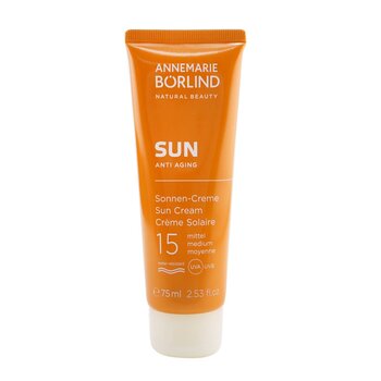 Picture of Annemarie Borlind 260991 75 ml Sun Anti Aging Sun Cream&#44; SPF 15