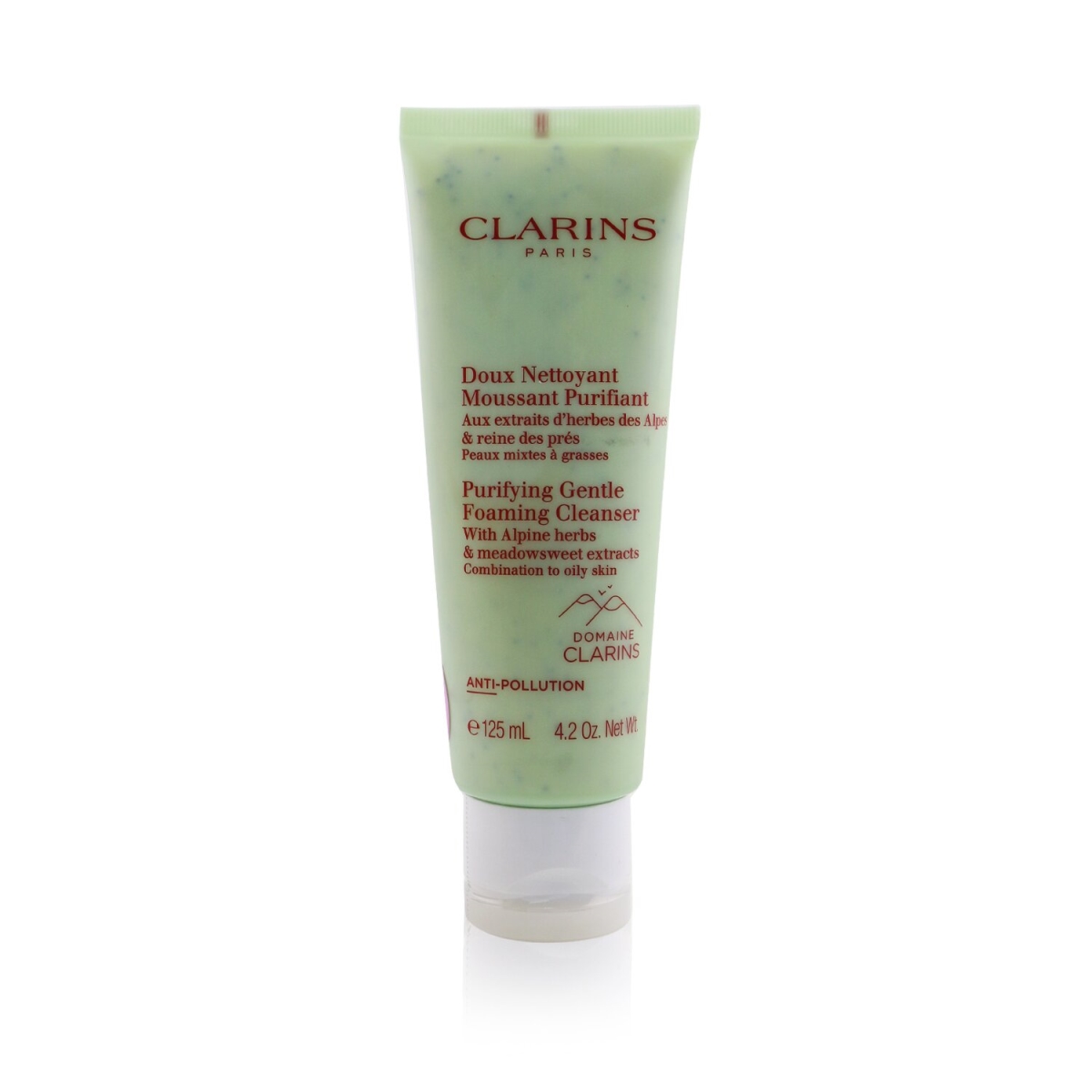 Picture of Clarins 261608 4.2 oz Purifying Gentle Foaming Cleanser with Alpine Herbs & Meadowsweet Extracts for Combination to Oily Skin