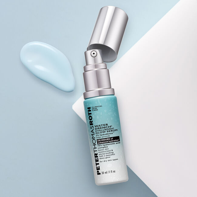 Picture of Peter Thomas Roth 264257 1 oz Water Drench Hyaluronic Glow Serum for Dry Skin Types