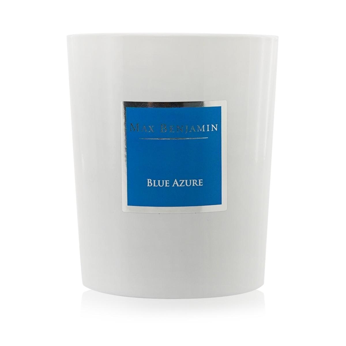 Picture of Max Benjamin 262151 6.5 oz Delicately-Scented Candle, Blue Azure
