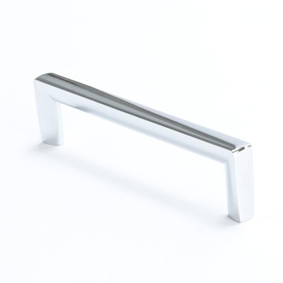128 mm Metro Pull, Polished Chrome