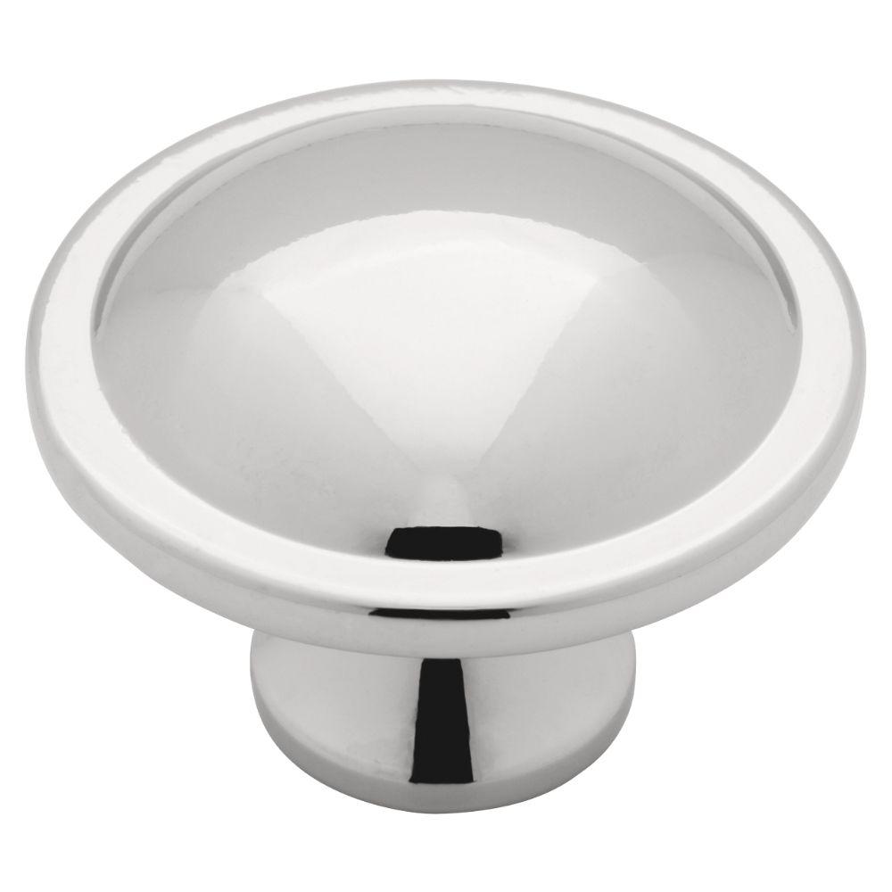 55926 Contemporary Knob, Polished Chrome