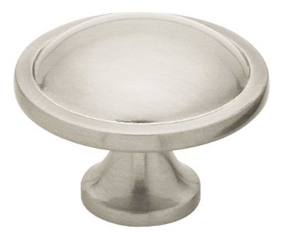 Contemporary Knob, Satin Nickel
