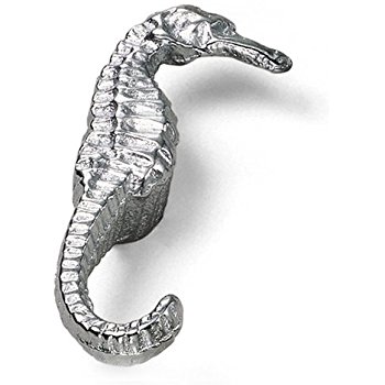 Oceana Sea Horse Knob - Left Side Facing, Silverado
