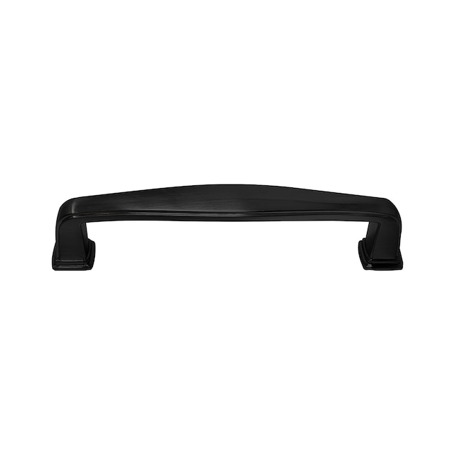 Summerland Series Squared Foot Cabinet Pull,4.19"L Handle,0.55"H Handle,1.37"Projection,Zinc