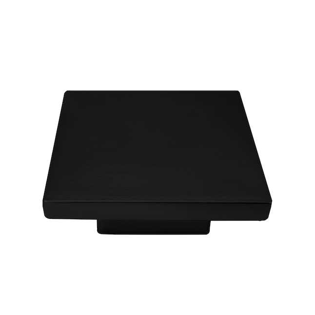 41920 49 mm Laurey Metro Modern Square Cabinet Knob - Matte Black