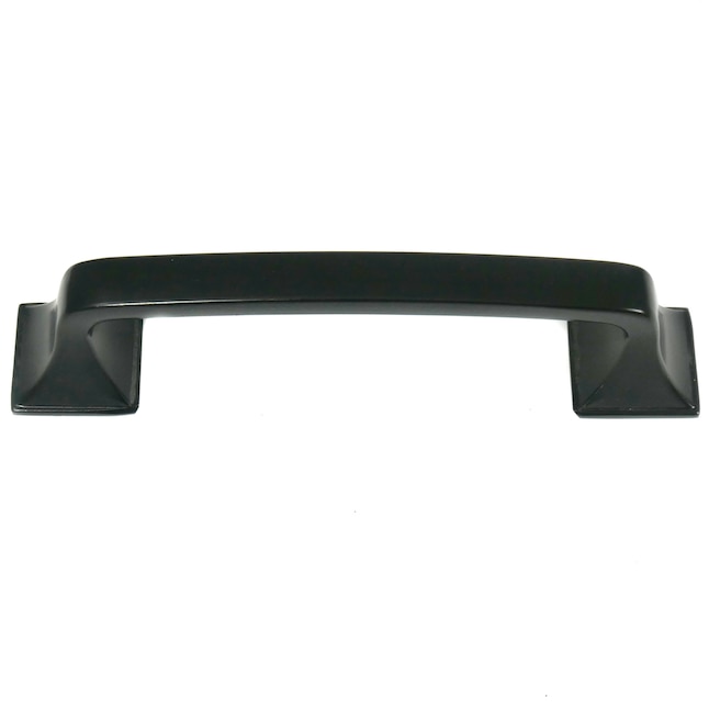 57320 160 mm Laurey  port Center to Center Rectangle Handle Drawer Pull - Matte Black
