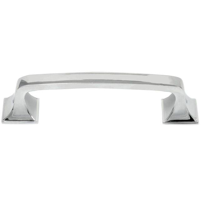 57326 160 mm Laurey  port Center to Center Rectangle Handle Drawer Pull - Polished Chome