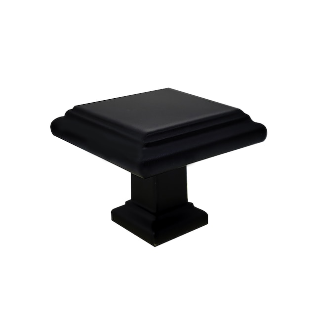 19020 MNG Modern Hardware Beacon Hill Square Cabinet Knob - Matte Black