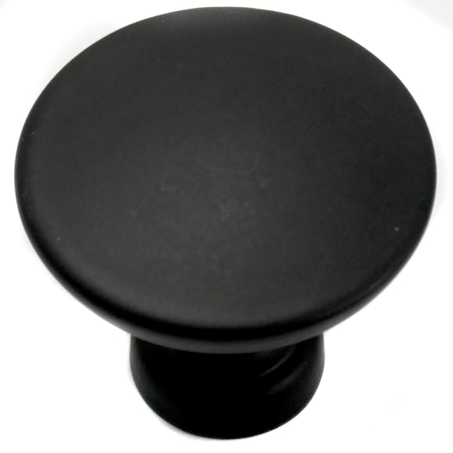 86020 MNG Soho Transitional Round Cabinet Knob - Matte Black