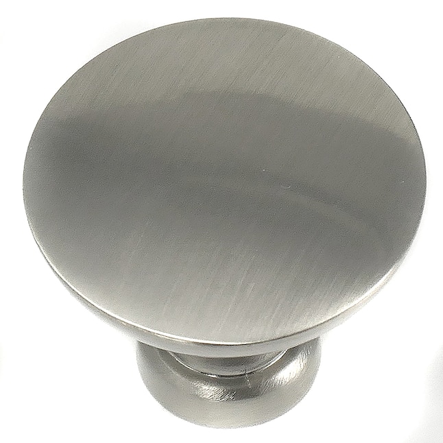 86028 MNG Soho Transitional Round Cabinet Knob - Satin Nickel