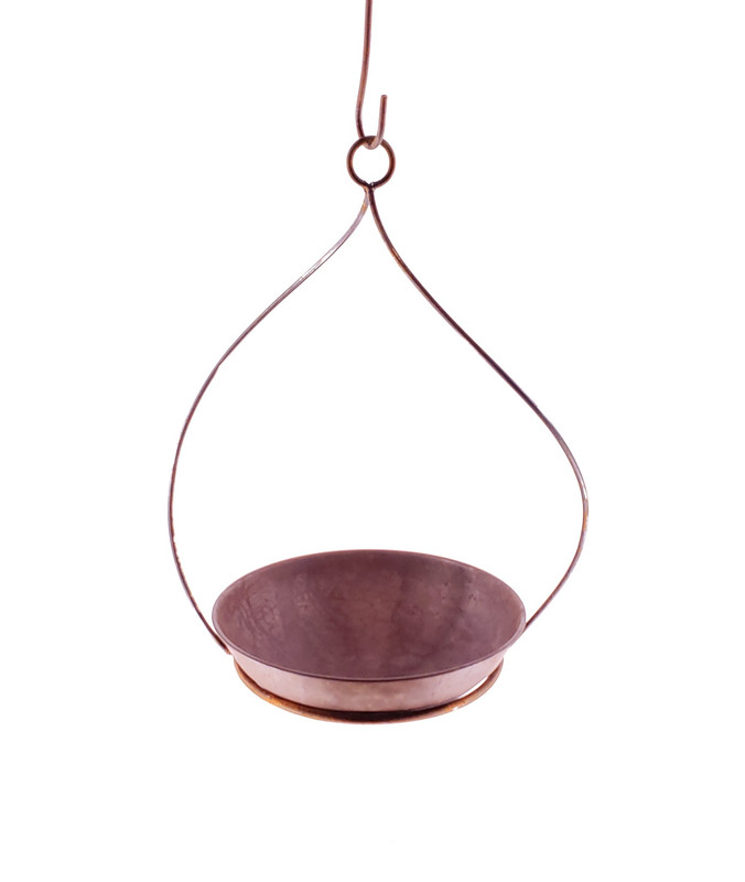 Twist Rusted Patina Planter