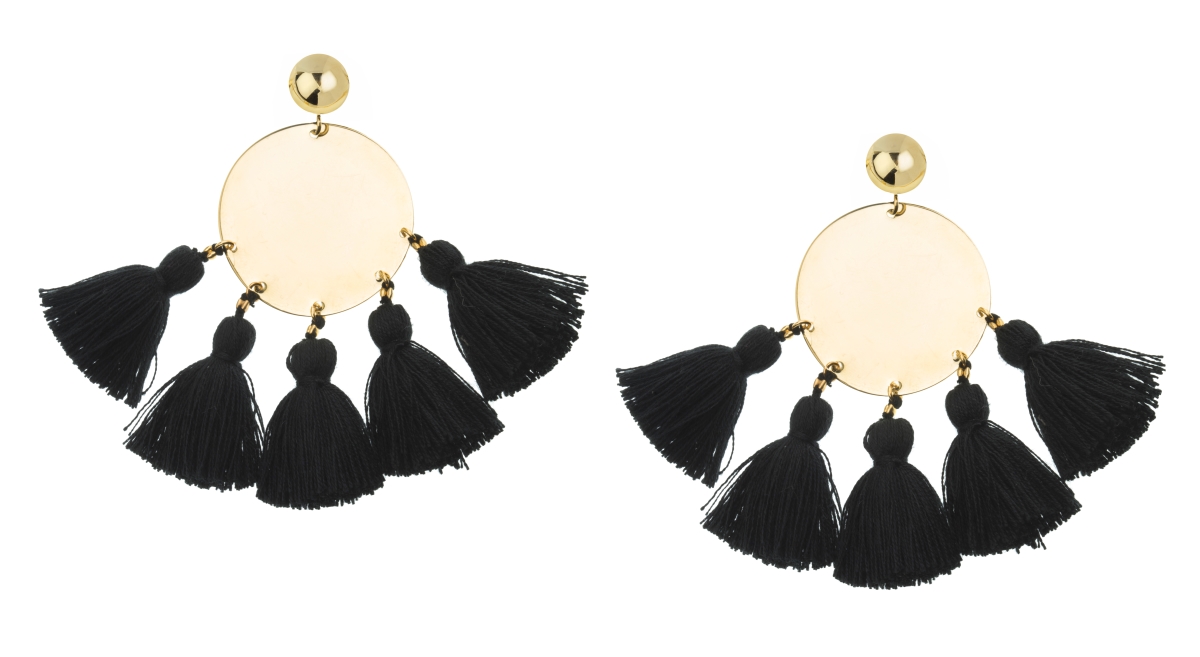 Jamie Tassel Earrings - Gold