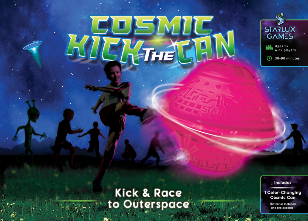 Picture of Starlux Games CKC-6285 Cosmic Kick the Can-Outdoor Play with a Galactic Twist