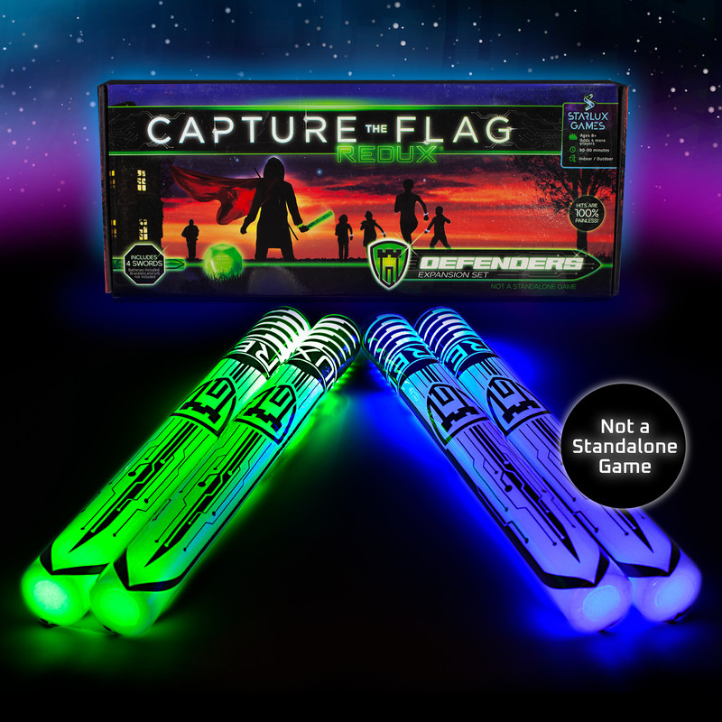 Picture of Starlux Games DEF-6360 Defenders Expansion Set for Use Glowing Swords to Defend Your Territory