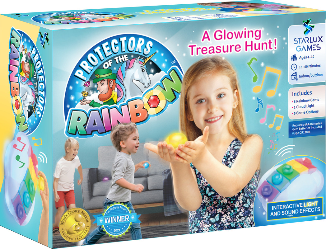 Picture of Starlux Games POR-6450 Protectors of The Rainbow Scavenger Hunt for Kids & Hide Seek Game