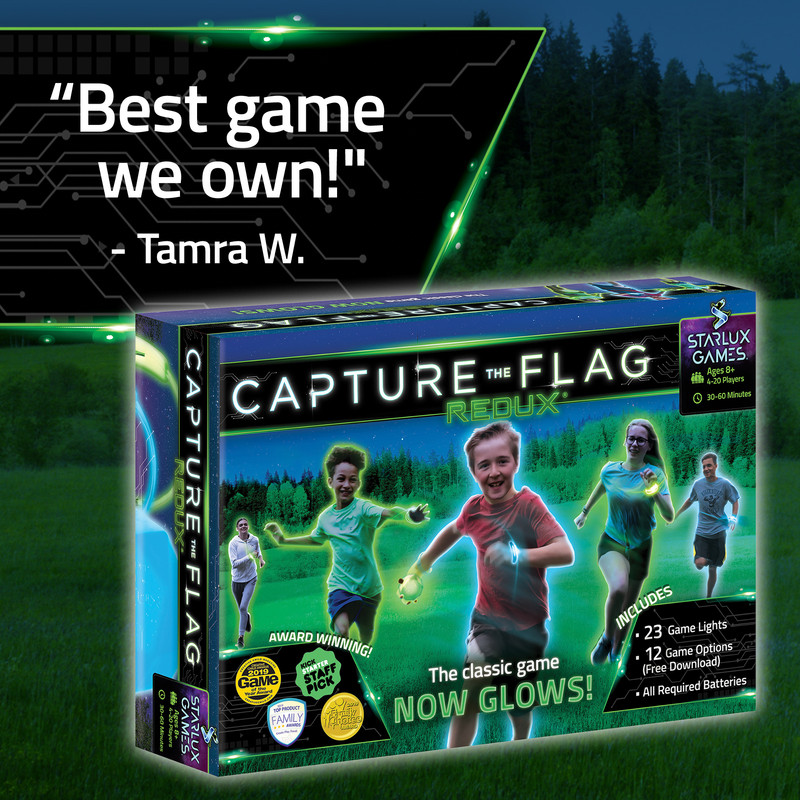 Picture of Starlux Games RDX-0610 Redux-The Original Glow in the Dark Capture Flag Game