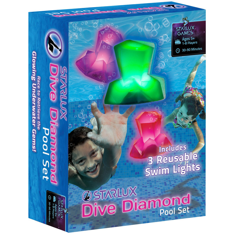 Picture of Starlux Games DDS-9097 Games Dive Diamond Light Up Pool & Dive Toys