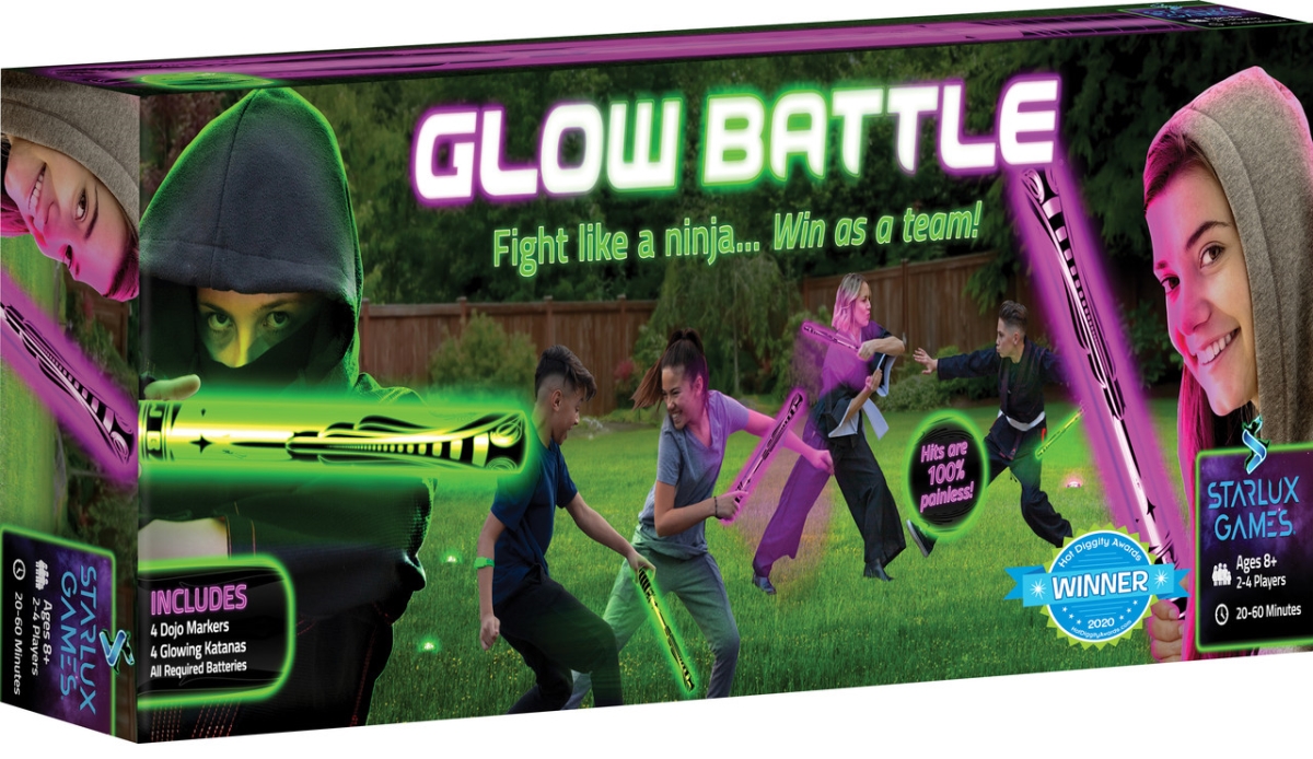 Picture of Starlux Games GBN-7618 Meet Samurai Swords in Glow Battle Ninja Toys
