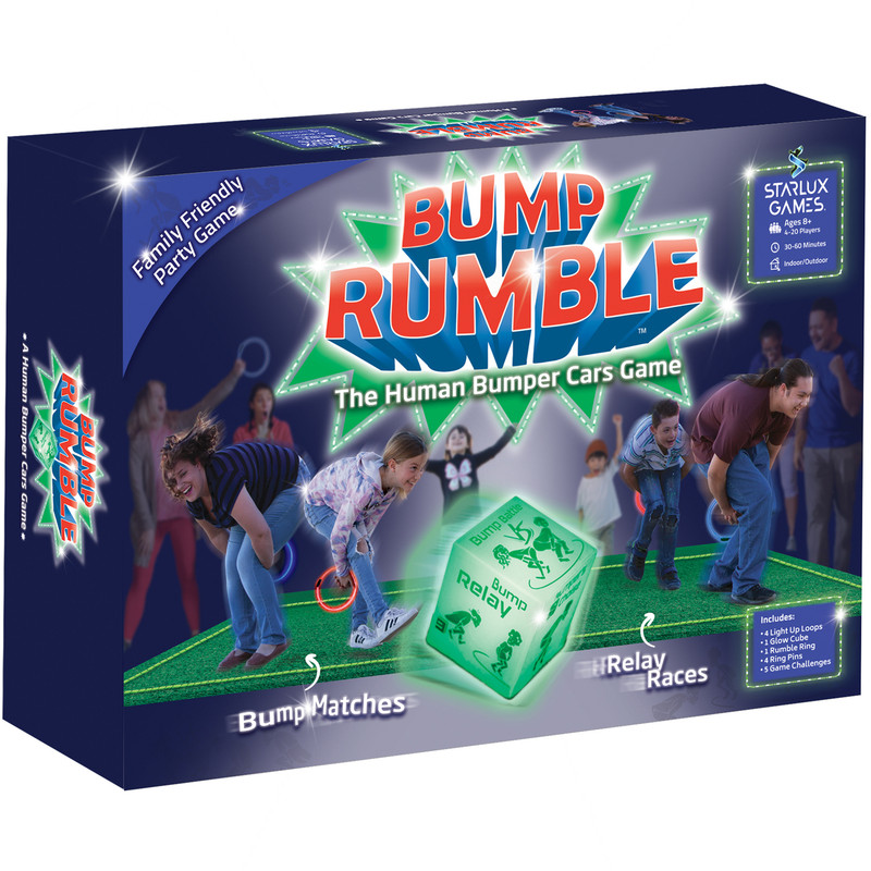 Picture of Starlux Games BRL-7585 Kids Party Games for Bump Rumble The Human Bumper Cars Game