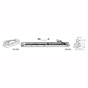60-191-5 20 in. Balance Stamped No. 1910 with Ends 60-509 & 60-500 Attached Window Channel  Pack of 6