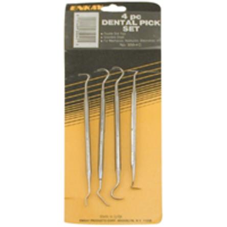 Picture of Enkay ENK350-4C Dental Pick Set&#44; Pack of 4