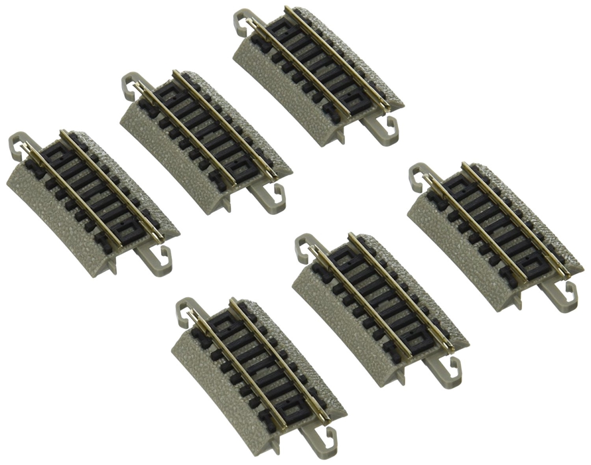 Picture of  BAC44832 N Scale Quarter Section 12.5 in. Radius Curve - 6 per Card