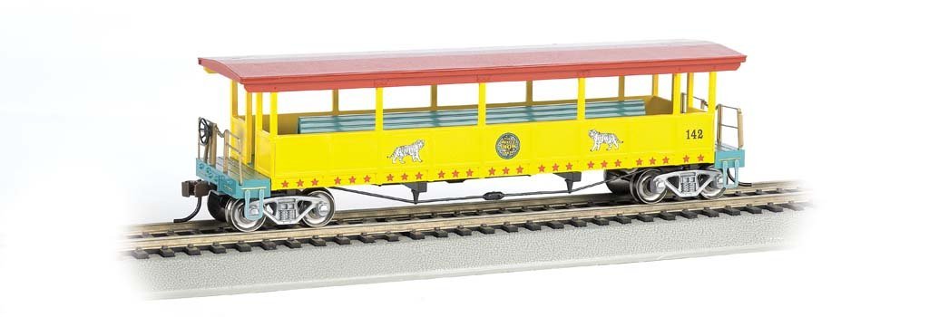 Picture of  BAC16602 HO Scale Ringling Brothers Barnum &amp; Bailey Open Sided Excursion - No. 142