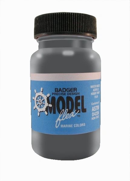 Picture of Badger BAD-16432 Modelflex Marine Color&#44; Dark Deck Gray - 1 oz Bottle