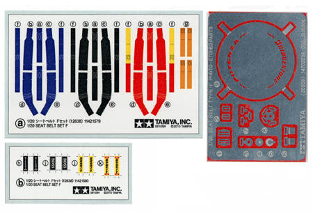 TAM-12638 1 by 20 Seat Belt Set F