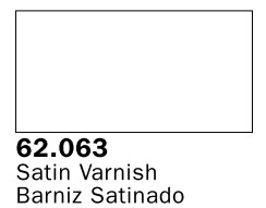 Vallejo Acrylic Paints VLJ-62063 60 ml Bottle Satin Varnish Premium