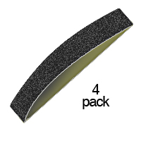 Zona ZON-37792 240 Grit 20 mm Replacement Sanding Strips for No.37790 - Pack of 4