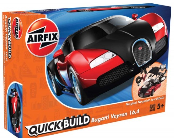 ARX-J6020 Quick Build Bugatti Veyron 16.4 Car