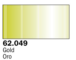 Vallejo Acrylic Paints VLJ-62049 60 ml Bottle Metallic Gold Premium