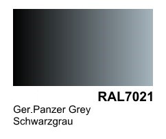 Vallejo Acrylic Paints VLJ-74603 200 ml Bottle German Panzer Grey RAL 7021 Surface Primer